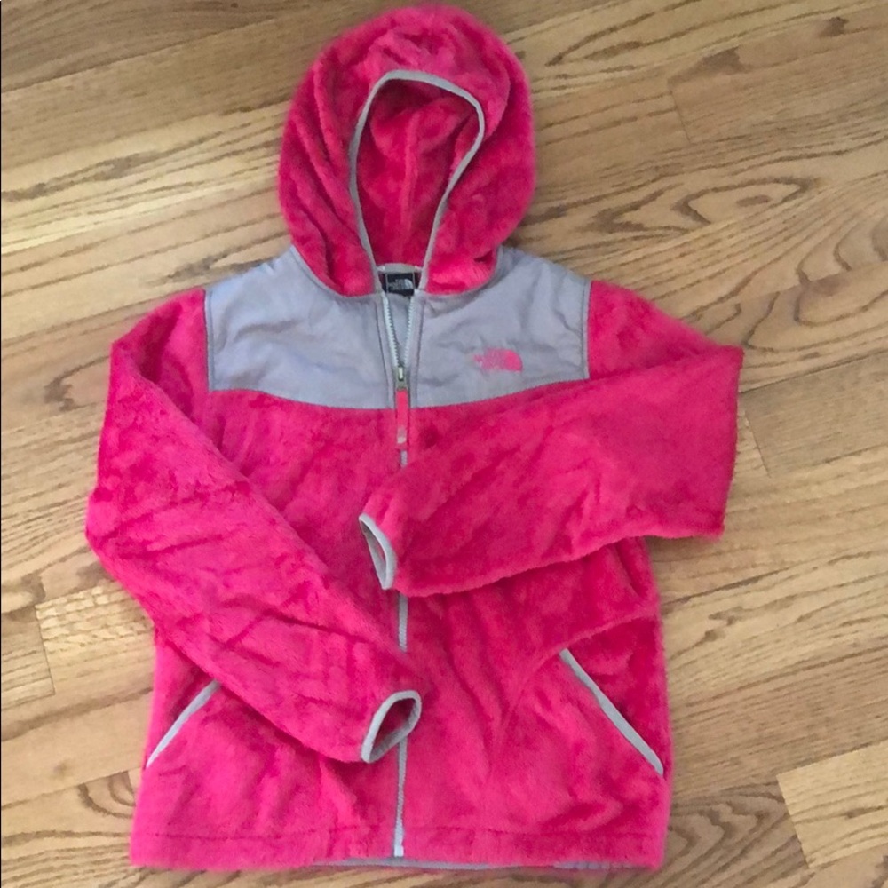 North Face Oso Fleece in Hot Pink for girls